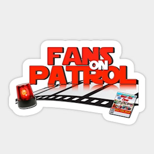 Fans on Patrol Logo Sticker